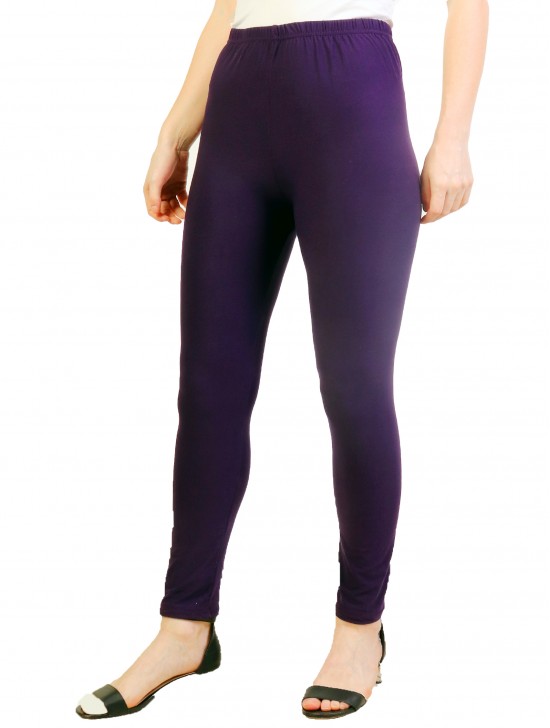 Plus Size Basic Stretchy Leggings